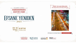 Kahramanmaraş’ta Ağustos Fuarı Yeniden Kapılarını Açıyor