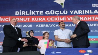 Kahramanmaraş’ta Büyük Gün: Erdoğan ve Aliyev Depremzedelere Konut Teslim Etti