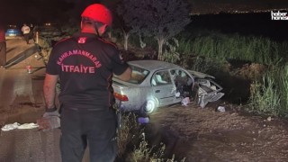 Kahramanmaraş’ta Otomobil Yoldan Çıktı: 5 Kişi Yaralandı!