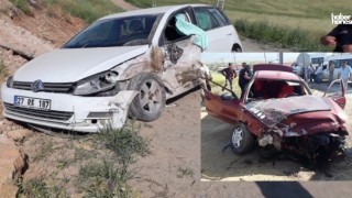 Kahramanmaraş'ta Trafik Kazası: 2 Kişi Yaralandı, Araçlarda Hurdaya Döndü!