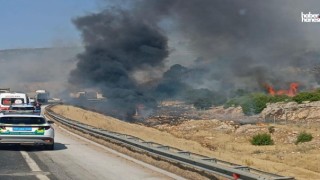 Kahramanmaraş’ta Yağ Yüklü Tır Alev Alev Yandı: Sürücü Yaralı Kurtarıldı
