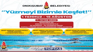 Onikişubat’ta Yaz Tatiline Yüzme Dolu Başlangıç: “Yüzmeyi Bizimle Keşfet!” Kursları Başlıyor