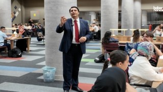 YKS Öncesi Moral Buluşması: Umut Yılmaz Öğrencilerle Bir Araya Geldi