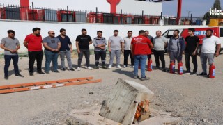 AKEDAŞ’tan Personeline Yangın Eğitimi ve Tatbikat!