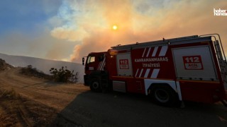 Kahramanmaraş Büyükşehir İtfaiyesi Hatay’da Alevlerle Mücadele Ediyor!