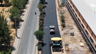 Kahramanmaraş Büyükşehir’den Sanayiye Giden Yola Konforlu Çözüm
