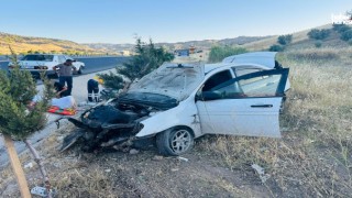 Kahramanmaraş’ta Korkutan Kaza: Otomobil Tarlaya Uçtu