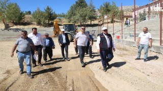 Baydemirli Güreş Sahası’nda Çalışmalar Hız Kesmeden Sürüyor