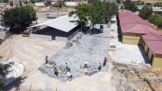 Kahramanmaraş Büyükşehir’den Elbistan Alembey’in Sosyal Tesisine Düzenleme