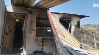 Kahramanmaraş’ta Orman Yangınında Evini Kaybetti!