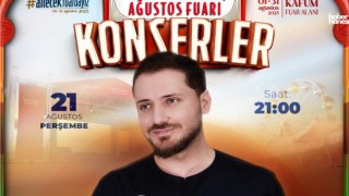 Muhammed Ali Uçar, Ağustos Fuarı’nda Sahne Alacak