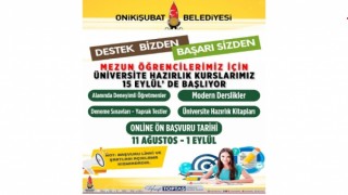 Onikişubat Belediyesi’nden Mezunlara Büyük Destek: Ücretsiz YKS Kursları Başlıyor