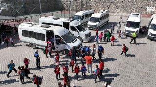Kahramanmaraş Büyükşehir Zabıtası Öğrenci Servislerini Denetledi