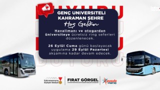 Kahramanmaraş Büyükşehir’den Gençlere Ücretsiz Ulaşım Kolaylığı