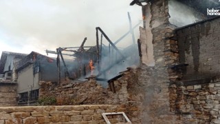 Kahramanmaraş’ta Metruk Binada Çıkan Yangın Korkuttu
