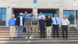 KSÜ Rektörü Alptekin Yasım, Akdeniz Gazeteciler Cemiyeti Yönetimiyle Buluştu