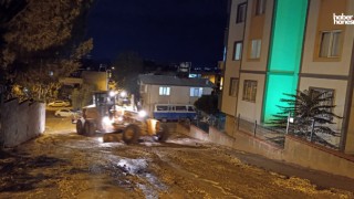 Kahramanmaraş Büyükşehir’den Yağış Sonrası Gece Boyu Yoğun Mesai