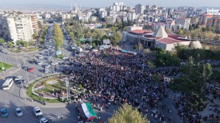 Kahramanmaraş, Gazze İçin Tek Yürek Oldu