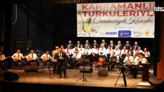 Onikişubat Belediyesi’nin Kahramanlık Türküleriyle Cumhuriyet Konseri’ne yoğun ilgi