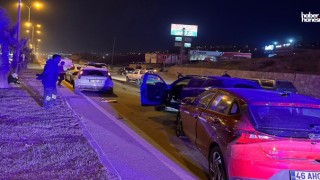 Kahramanmaraş’ta Zincirleme Kaza: 5 Araç Çarpıştı, 5 Yaralı