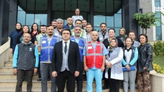 Sular Akademi Hastanesi’nde Gerçeğini Aratmayan Afet Tatbikatı