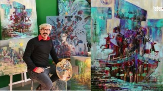 Azmi Atilla’nın Anadolu Esintili Eserleri SANKO Sanat Galerisi’nde Sergileniyor