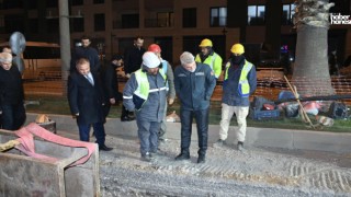 Başkan Görgel, Şehir Merkezindeki Alt ve Üstyapı Çalışmalarını Yerinde İnceledi