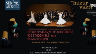 Hz. Mevlânâ Vuslatının 752. Yılında Özel Bir Programla Anılacak