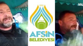 Kahramanmaraş Afşin’de Şok Görüntü: Vatandaş Kendini Yaktı, Belediyeden Açıklama Geldi
