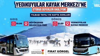 Kahramanmaraş Büyükşehir’den Yedikuyular’a Yılbaşı ve Hafta Sonu Otobüs Seferi