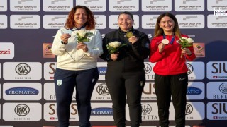 Kahramanmaraşlı Sporcu Kaya, Dünya Kupası Finalinde Kürsüde