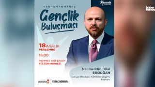 Kahramanmaraş’ta Gençlik Buluşması; Bilal Erdoğan Gençlerle Bir Araya Geliyor