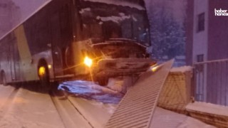 Kahramanmaraş’ta Kar Kazayı Beraberinde Getirdi
