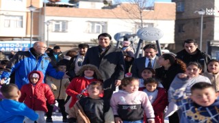 Başkan Umut Yılmaz Kar Altındaki Hacıbaba’da Vatandaşlarla Buluştu