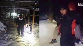 Kahramanmaraş’ta Hayat Kurtaran Müdahale: İtfaiye Hastayı Sırtında Taşıdı