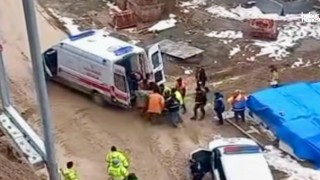 Kahramanmaraş’ta İnşaat Kazası: Bir İşçi Hastaneye Kaldırıldı