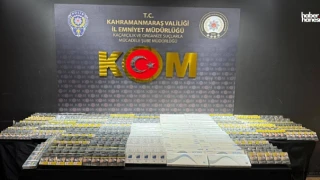 Kahramanmaraş’ta Kaçak Ürünlere Darbe: Binlerce Paket Sigara Ele Geçirildi