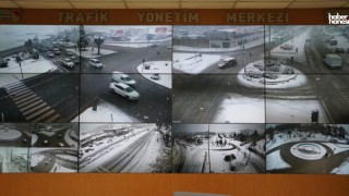 Kahramanmaraş’ta Kar Alarmı: Trafik 264 Kamerayla İzleniyor