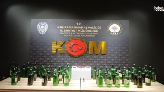 Kahramanmaraş’ta Litrelerce Sahte Alkol Yakalandı!