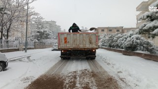 Onikişubat Belediyesi karla mücadelede tam teyakkuzda