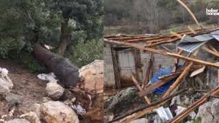Kahramanmaraş Andırın’da Hortum Dehşeti: Çatılar Uçtu, Ağaçlar Devrildi