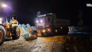 Kahramanmaraş Büyükşehir’den Kırsalda Gece Gündüz Kar Mesaisi