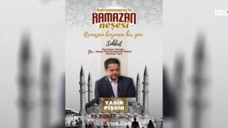 Ramazan’ın Hikmeti Yasin Pişgin’in Katılımıyla Ramazan Sokağı’nda Konuşulacak