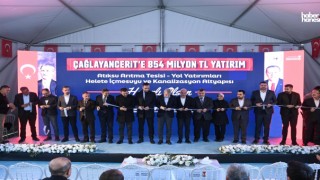 Çağlayancerit’e 282 Milyon TL’lik Dev Yatırım: Atıksu Arıtma Tesisi Hizmete Açıldı