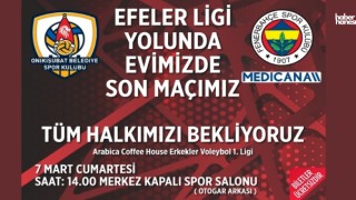 Filenin Aslanları, Efeler Ligi yolunda son kez taraftarı karşısına çıkıyor