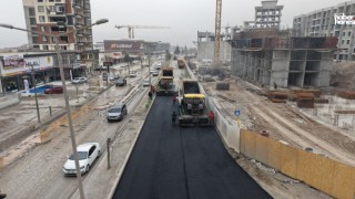 Kahramanmaraş Büyükşehir, Dulkadiroğlu’nda Asfalt Seferberliğini Sürdürüyor