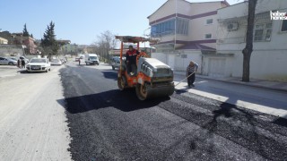 Kahramanmaraş Büyükşehir’den Deforme Yollara Sıcak Asfalt Müdahalesi