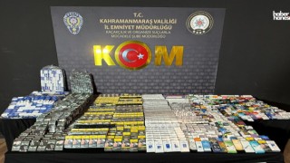 Kahramanmaraş’ta Polis Operasyonu: Kaçak Sigara ve Uyuşturucu Yakalandı
