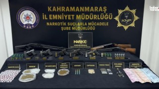 Kahramanmaraş Merkezli Dev Operasyon! 5 İlde Uyuşturucu Ağı Çökertildi