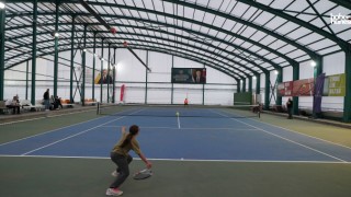 19 Mayıs Tenis Turnuvası, 62 Genç Sporcunun Katılımıyla Başladı